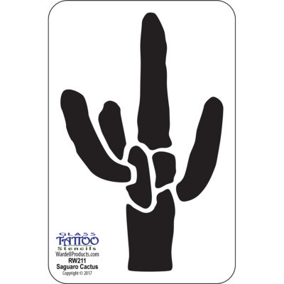 GT-RW211 Saguaro Cactus Stencil