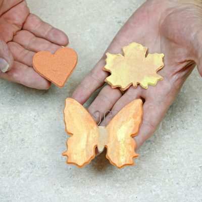 Wafer Samples - Heart, Leaf, Butterfly