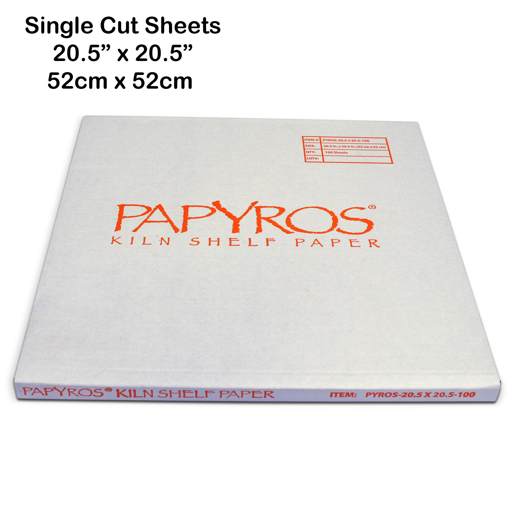Papyros 20SQ - 5 Sheets in a pack 20-1/2" sq