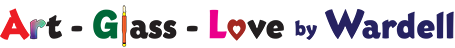 LOGO Art Glass Love by Wardell