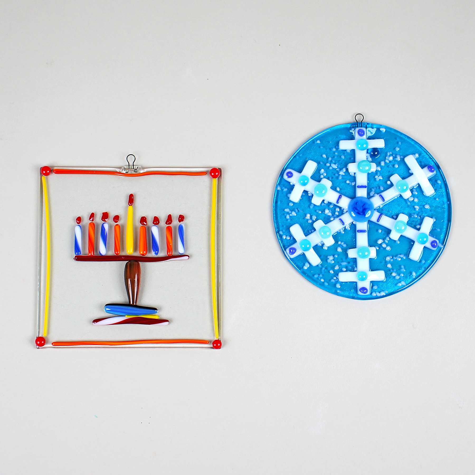 Menoriah & Snowflake