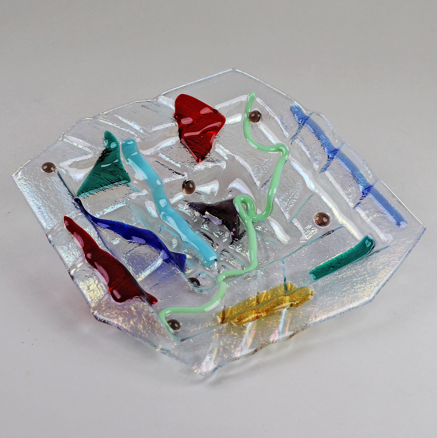 Fused Glass Small Bowl